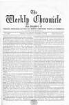Weekly Chronicle (London) Saturday 15 October 1864 Page 1