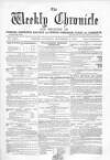 Weekly Chronicle (London) Saturday 11 November 1865 Page 1