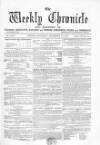 Weekly Chronicle (London) Saturday 18 November 1865 Page 1