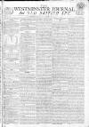 Westminster Journal and Old British Spy Saturday 15 October 1808 Page 1