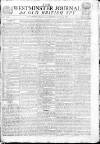 Westminster Journal and Old British Spy Saturday 29 October 1808 Page 1