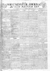 Westminster Journal and Old British Spy Saturday 24 March 1810 Page 1
