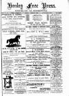 Henley & South Oxford Standard Saturday 15 August 1885 Page 1