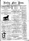 Henley & South Oxford Standard Saturday 29 August 1885 Page 1