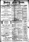 Henley & South Oxford Standard Saturday 06 March 1886 Page 1