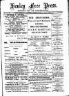 Henley & South Oxford Standard Saturday 16 November 1889 Page 1