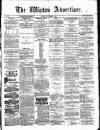Wigton Advertiser Saturday 03 November 1883 Page 1