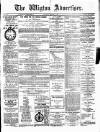 Wigton Advertiser Saturday 09 January 1886 Page 1