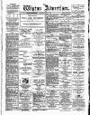 Wigton Advertiser Saturday 24 June 1893 Page 1