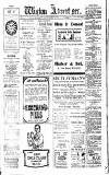 Wigton Advertiser Saturday 29 September 1923 Page 1