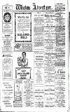 Wigton Advertiser Saturday 10 November 1923 Page 1