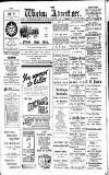 Wigton Advertiser Saturday 01 December 1923 Page 1