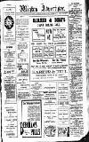Wigton Advertiser Saturday 24 January 1925 Page 1