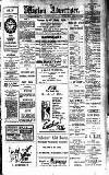 Wigton Advertiser Saturday 02 January 1926 Page 1