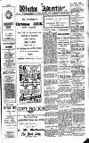Wigton Advertiser Saturday 29 September 1934 Page 1