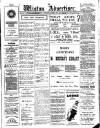 Wigton Advertiser Saturday 29 August 1936 Page 1