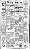 Wigton Advertiser Saturday 13 April 1940 Page 1