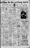 Uxbridge & W. Drayton Gazette Friday 03 August 1928 Page 1