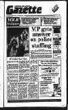 Uxbridge & W. Drayton Gazette Thursday 20 November 1986 Page 1
