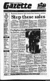 Uxbridge & W. Drayton Gazette Wednesday 29 August 1990 Page 1