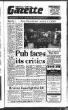 Uxbridge & W. Drayton Gazette Wednesday 17 July 1991 Page 1