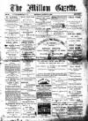 Millom Gazette Saturday 13 August 1892 Page 1