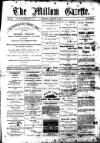 Millom Gazette Saturday 08 October 1892 Page 1