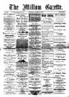 Millom Gazette Saturday 14 October 1893 Page 1