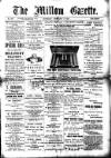 Millom Gazette Saturday 15 February 1896 Page 1