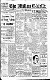 Millom Gazette Friday 14 October 1921 Page 1