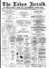 Lakes Herald Friday 01 April 1904 Page 1