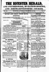 Bicester Herald Saturday 22 December 1855 Page 1