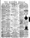 Bicester Herald Friday 01 October 1880 Page 1