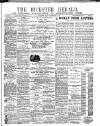 Bicester Herald Friday 03 September 1886 Page 1
