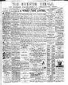Bicester Herald Friday 15 October 1886 Page 1
