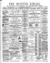 Bicester Herald Friday 24 December 1886 Page 1