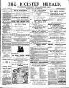 Bicester Herald Friday 26 October 1906 Page 1