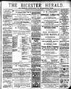 Bicester Herald Friday 05 September 1913 Page 1