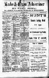 Berks and Oxon Advertiser Friday 01 September 1922 Page 1