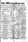Witney Express and Oxfordshire and Midland Counties Herald Thursday 06 September 1883 Page 1