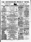 Oxfordshire Weekly News Wednesday 22 May 1872 Page 1