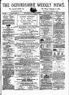 Oxfordshire Weekly News Wednesday 12 June 1872 Page 1