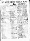 Oxfordshire Weekly News Wednesday 26 June 1872 Page 1
