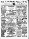 Oxfordshire Weekly News Wednesday 17 July 1872 Page 1
