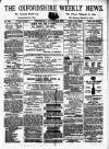 Oxfordshire Weekly News Wednesday 16 October 1872 Page 1