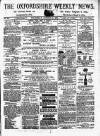 Oxfordshire Weekly News Wednesday 23 October 1872 Page 1