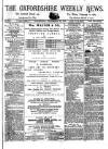 Oxfordshire Weekly News Wednesday 10 September 1873 Page 1