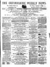 Oxfordshire Weekly News Wednesday 16 December 1874 Page 1