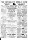 Oxfordshire Weekly News Wednesday 06 January 1875 Page 1
