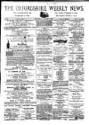 Oxfordshire Weekly News Wednesday 02 August 1876 Page 1